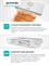 Белый вакуумный упаковщик Gorenje VS120W имеет мощность 120 ватт 1000031762
