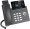 Черный IP-телефон Grandstream GRP2612W с четырьмя линиями, подходящий для использования операторами связи 1000032119