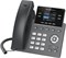 Черный IP-телефон Grandstream GRP2612W с четырьмя линиями, подходящий для использования операторами связи 1000032119