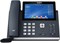 Черный проводной IP-телефон Yealink SIP-T48U оснащен технологией Optima HD Voice и 7-дюймовым цветным сенсорным ЖК-дисплеем с подсветкой (800 x 480 пикселей) 1000032147