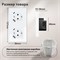 Двойная умная розетка Zigbee с USB и type-C входами, способная обеспечить быструю зарядку мощностью 20W, имеет функцию мониторинга потребления энергии и совместима с голосовыми ассистентами Яндекс и Алиса. Внешняя рамка выполнена из белого стекла 1000032493