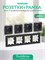 Четырехрозеточная черная розетка с заземлением Schneider Systeme (Schneider) Electric ATLASDESIGN, 16А механизм КАРБОН, в комплекте 4 штуки + универсальная 4-постовая рамка, код ATN001004 1000032625
