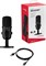 Микрофон HyperX SoloCast предназначен для игрового стриминга и имеет черный цвет 1000033938