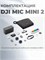 DJI Mic Mini 2 - это комплект из двух передатчиков, одного приемника и зарядного кейса 1000034069
