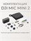 Микрофон компании DJI Mic Mini 2 включает в себя два передатчика, один приемник и зарядный кейс 1000034075