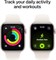 Смарт-часы Apple Watch SE 3 GPS 40 мм с алюминиевым корпусом Starlight и спортивным ремешком Starlight, размер S/M. Функции: отслеживание физической активности и сна, мониторинг сердечного ритма, постоянно включенный дисплей, водонепроницаемость 1000034103