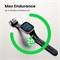 Смарт-часы Amazfit Bip Max 50 мм, 2,07-дюймовый AMOLED-дисплей, 20 дней работы от батареи, GPS, 4 ГБ памяти, офлайн-карты, фитнес-трекер, гибридные тренировки, более 150 видов спорта, режим HYROX, водонепроницаемость 5 ATM, для Android и iPhone, синий цве 1000034106