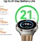 Смарт-часы HUAWEI WATCH GT 6 Pro, 46 ??мм, до 21 дня автономной работы, GPS, более 100 спортивных режимов, велоспорт, совместимость с iOS и Android, анализ ЭКГ, мониторинг здоровья, титановый корпус 1000034113