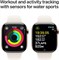 Смарт-часы Apple Watch Series 10 GPS + Cellular 42 мм в корпусе из золотистого титана со спортивным ремешком Starlight — размер M/L. Фитнес-трекер, приложение ЭКГ, постоянно включенный дисплей Retina, водонепроницаемость 1000034140