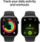 Смарт-часы Apple Watch Series 11 GPS + Cellular 42 мм с корпусом из титана цвета «сланец» и черным спортивным ремешком, размер M/L. Функции: оценка качества сна, отслеживание физической активности, мониторинг здоровья, постоянно включенный дисплей, водоне 1000034214