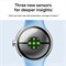 Смарт-часы Google Pixel Watch 2 (предыдущая модель) с лучшими функциями Fitbit: отслеживание сердечного ритма, управление стрессом, функции безопасности — Android — алюминиевый корпус цвета шампанского золота — браслет Hazel Active Band — LTE 1000034236