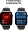 Смарт-часы Apple Watch Series 11 GPS + Cellular 46 мм в корпусе из алюминия цвета «космический серый» с черным спортивным ремешком, размер S/M. Функции: оценка качества сна, фитнес-трекер, мониторинг здоровья, постоянно включенный дисплей, водонепроницаем 1000034254