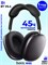 Беспроводные наушники Hoco W65 с микрофоном имеют функцию Bluetooth, а также подключение через разъемы 3,5 мм и USB Type-C. Цвет - черный 1000035009