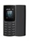 Телефон Nokia 105 Dual Sim 4G 2023 с большой клавиатурой, длительным временем автономной работы, беспроводным FM-радио, MP3-плеером и слотом для карты MicroSD, цвет угольно-серый, модель TA1557 1000035411