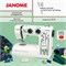 Новинка июля 2026 - швейная машинка Janome 15 Midori, которая работает на электричестве 1000035739