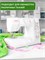 Электрическая швейная машина Janome Jasmin 25 оснащена функцией оверлока и предлагает 25 различных операций 1000035770