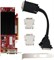 Видеокарта VisionTek Radeon 6350 SFF 1GB DDR3 3M DMS59 с адаптером 2X DVI-I на VGA, артикул 900456 1000036333