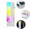 Кронштейн для поддержки видеокарты с RGB-подсветкой, держатель для видеокарты, цветная видеокарта Coolmoon CM-GH2, вертикальная поддержка 5 В с 3-контактным разъемом, рамка для видеокарты, разъем синхронизации ARGB, алюминиевый сплав, белый 1000036401