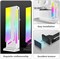 Кронштейн для поддержки видеокарты с RGB-подсветкой, держатель для видеокарты, цветная видеокарта Coolmoon CM-GH2, вертикальная поддержка 5 В с 3-контактным разъемом, рамка для видеокарты, разъем синхронизации ARGB, алюминиевый сплав, белый 1000036401
