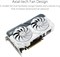 ASUS Dual GeForce RTX™ 4060 OC White Edition 8GB GDDR6 (PCIe 4.0, 8GB GDDR6, DLSS 3, HDMI 2.1a, DisplayPort 1.4a, 2.5-слотовая конструкция, вентилятор Axial-tech, технология 0dB и многое другое) 1000036405