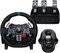 Руль и педали Logitech G G29 SE Driving Force Racing с обратной связью, отделкой из натуральной кожи и рычагом переключения передач Logitech G Driving Force — для PS5, PS4, PC и Mac — черный 1000036689