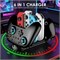 Комплект из 2 контроллеров Switch с зарядной док-станцией, RGB-подсветка/пробуждение/6-осевой гироскоп/двойная вибрация/турбо-режим/Скриншот 1000036731