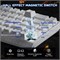 Магнитная клавиатура YUNZIIxMADLIONS MAD68 HE (белая, с магнитными переключателями Amber Pro) 1000036770