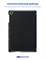 Черный чехол с рисунком кошки для планшетов Huawei MatePad T10, T10s, MatePad C5e, Honor Pad X8, X8 Lite 10.1" с магнитным замком 1000036865