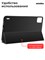 Черный чехол-книжка из экокожи для планшетов Xiaomi Pad 8 и Pad 8 Pro 11.2" с возможностью использования в качестве подставки 1000036890