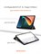 Черный чехол для планшетов Huawei MatePad T10, T10s, Huawei MatePad C5e, Honor Pad X8 X8 Lite (10.1") с магнитным замком 1000036939