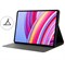 Кожаный чехол для планшета Xiaomi Redmi Pad Pro, POCO Pad (12.1 дюйма) в сером цвете выполнен в винтажном стиле с тиснением 1000037157