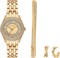 Женские наручные часы Michael Kors MK4974SET Harlowe из нержавеющей стали, комплект из 2 штук, диаметр корпуса 33 мм, золотистый цвет 1000037410