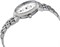 Роскошные наручные часы Tissot с серебристым циферблатом, ремешком из нержавеющей стали, аналоговым и автоматическим режимом, для женщин 1000037482
