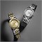 Женские аналоговые двухцветные наручные часы DKNY DK1L126M0085, размер корпуса 26 мм, цвет: золото/серебро-золото 1000037530