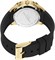 Женские аналоговые часы Kenneth Cole New York Modern Classic Modern Dress Sport с циферблатом цвета шампанского и черным силиконовым ремешком - 37 мм 1000037556