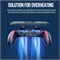 Игровой контроллер MAKINGTEC для мобильных телефонов с вентилятором охлаждения, игровой контроллер для телефонов с триггерами L1R1 и джойстиком для PUBG/Call of Duty/Fortnite, игровой геймпад для телефонов Android и iOS с диагональю экрана 4,7-7 дюймов с 1000040380