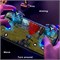 Игровые триггеры Bukela для мобильных устройств, RGB-триггеры с режимом вибрации, триггер для телефона для игр, контроллер с нулевой задержкой для управления шестью пальцами, совместимый с iPhone и Android, PUBG Mobile/Fortnite/COD Mobile с доставкой по Д 1000040527