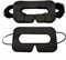 Универсальные одноразовые маски для VR, 50/100 шт., защитные маски для лица для VR, гигиенические маски для VR, защитные маски для глаз для VR, черные (50 шт.) с доставкой по Душанбе, по Худжанду, по Бохтару и по всему Таджикистану. 1000040993