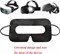 Универсальные одноразовые маски для VR, 50/100 шт., защитные маски для лица для VR, гигиенические маски для VR, защитные маски для глаз для VR, черные (50 шт.) с доставкой по Душанбе, по Худжанду, по Бохтару и по всему Таджикистану. 1000040993
