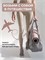 Серая сумка для фитнеса от BODYHOPE 1000041687