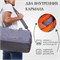 Серая спортивная дорожная сумка BeActive Journey с линиями серого цвета 1000041726