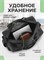 Серая спортивная дорожная сумка предназначена для занятий фитнесом в зале и посещения бассейна 1000041900