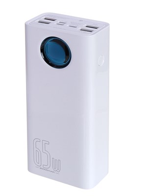 Внешний аккумулятор Baseus Power Bank Amblight Digital Display Fast Charge 30000mAh White PPLG000102 6597 - фото 10626