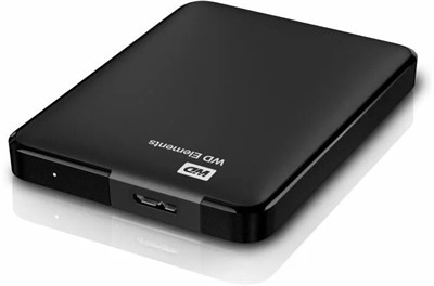 Жесткий диск Western Digital Elements Portable 1Tb USB 3.0 WDBUZG0010BBK-EESN / WDBUZG0010BBK-WESN 6777 - фото 10822