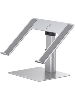 Подставка для ноутбука Baseus Metal Adjustable Laptop Stand (LUJS000012), серебристая 6864 - фото 10916