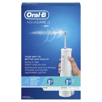 Ирригатор Braun Oral-B Aquacare 4 Pro-Expert MDH20.016.2 White 6953 - фото 11119