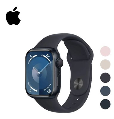 Умные часы Apple Watch Series 9 GPS 41mm Midnight Aluminium Case with Midnight Sport Band - S/M 10357 - фото 12371