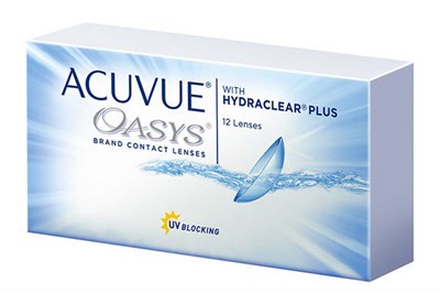 Контактные линзы ACUVUE OASYS with Hydraclear Plus (12 линз) 47634 - фото 321051