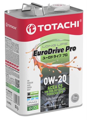 EURODRIVE PRO LONG LIFE 0w20 (6X4L) 47712 - фото 321248