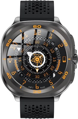 Умные часы Swiss Military DOM7 с экраном 1,43 дюйма AMOLED, вызовы по Bluetooth, поддержка нескольких языков, отслеживание здоровья и спорта, беспроводная зарядка, срок службы батареи на 7 дней, IP67, совместимость с iOS/Android, металлический корпус и че 1000127 - фото 494195